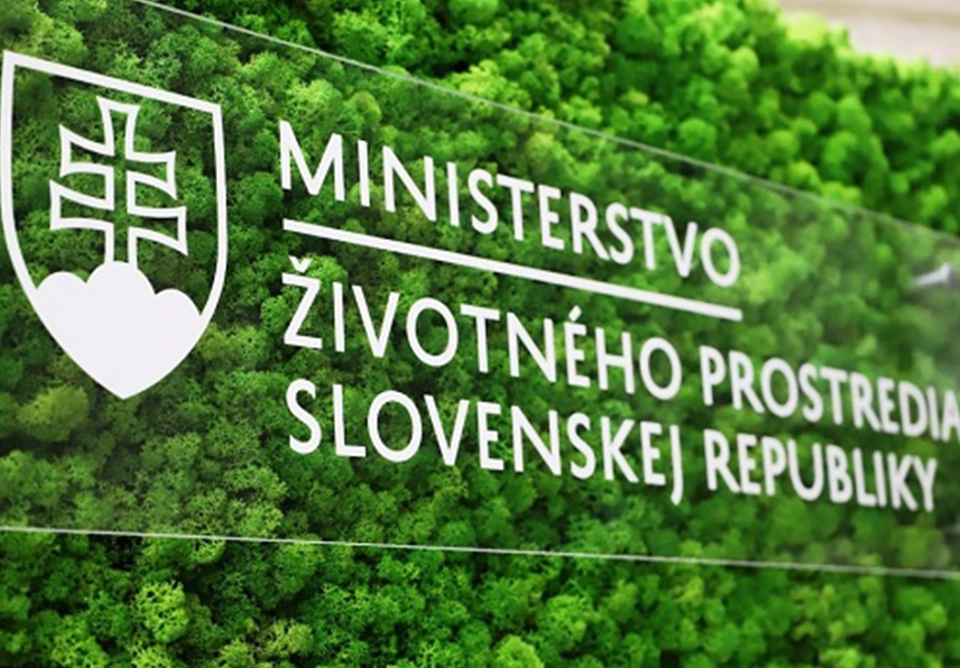 Logo Ministrstva životného prostredia Slovenskej republiky